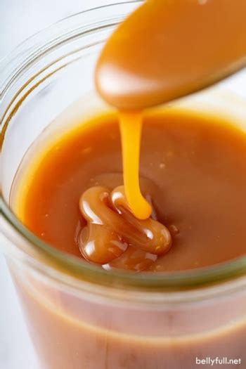 {Quick and Easy} Caramel Sauce Recipe - Belly Full