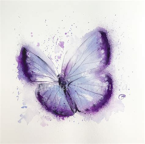 Butterflies in Watercolor | Maria Raczynska - Watercolors