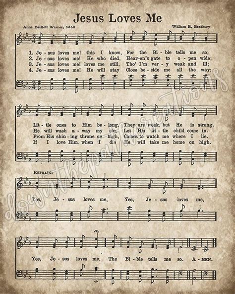 Printable Christian Sheet Music