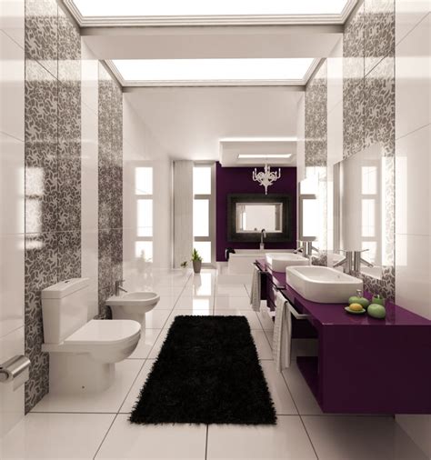 20 Beautiful Purple Bathroom Ideas