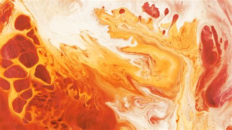 Orange and white abstract painting HD wallpaper | Wallpaper Flare