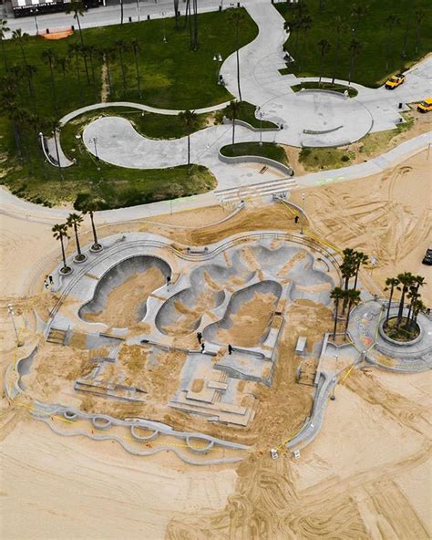 Iconic Venice Beach Skate Park Filled With Sand to Deter Skateboarders ...