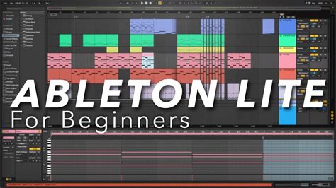 Ableton Live Lite for Beginners - (How to make music with Ableton Live 10 Lite) - YouTube