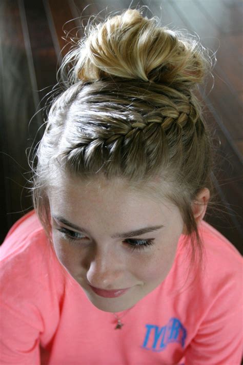 Dance Hair: Braided Messy Bun Tutorial | Sand Sun & Messy Buns | Cool ...