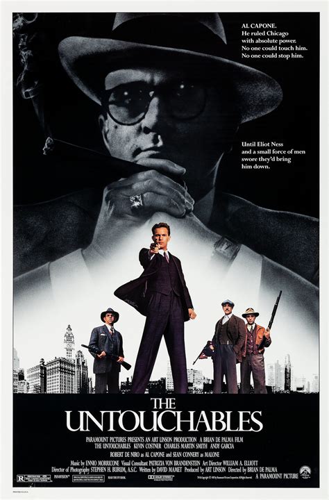 The Untouchables (#1 of 2): Extra Large Movie Poster Image - IMP Awards