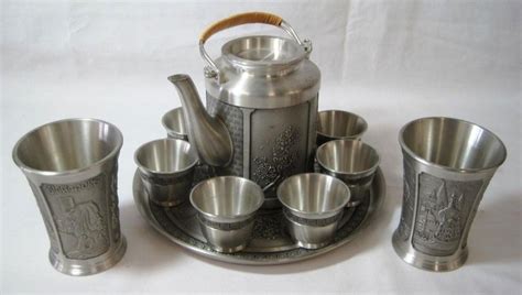 ROYAL SELANGOR PEWTER TEA SET