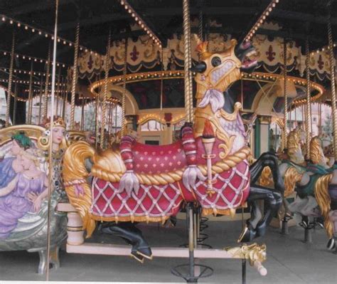 Euro Disney Queen's Chariot Carousel Horse | Carousel horses, Carousel ...