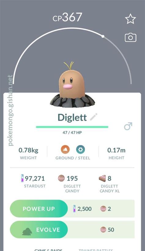 Diglett - Pokemon Go