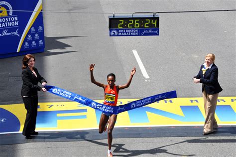 The Scene at the Boston Marathon Finish Line