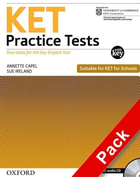 KET PRACTICE TESTS: PRACTICE TESTS WITH KEY AND AUDIO CD PACK (EXAMS) con ISBN 9780194574211 ...