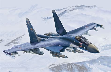 Download Military Sukhoi Su-35 HD Wallpaper