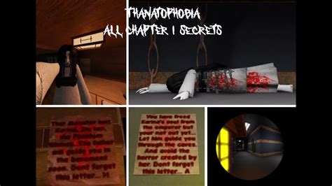 Thanatophobia - All Secrets In Chapter 1 | Full Guide - Roblox - YouTube