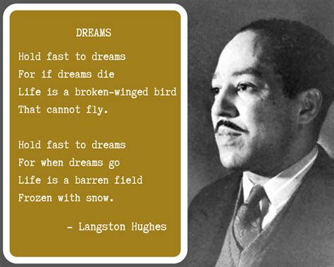 'A Dream Deferred is a Dream Denied!' | Life quotes, Langston hughes ...