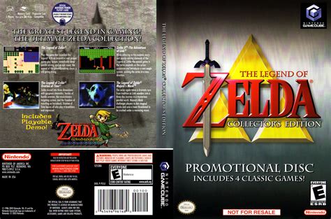 Legend Of Zelda Collectors Edition GameCube CoverScan (Hires 300dpi) | Classic games, Legend of ...