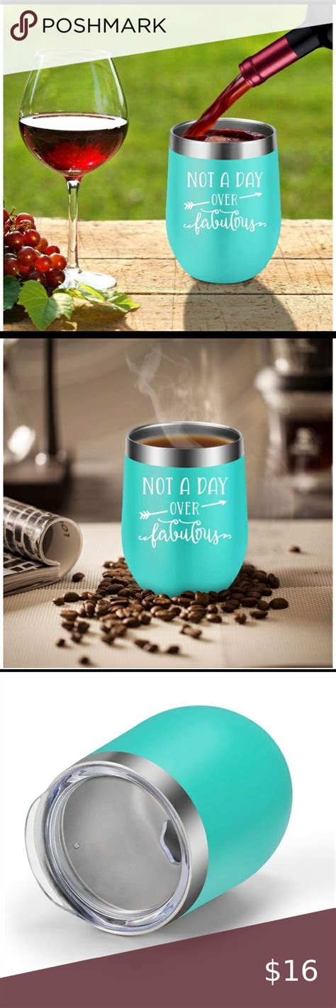 NEW Mint Green Not a Day Over Fabulous Tumbler | Coffee and tea accessories, Mint green ...