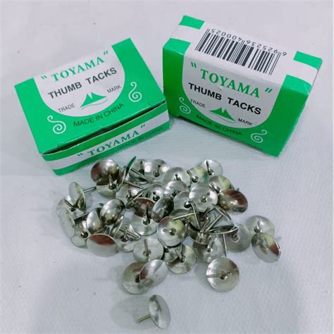 Jual Paku payung paku pines Thumb tacks isi 50 pcs 1 pack | Shopee Indonesia