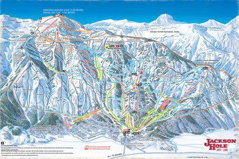 Jackson Hole Trail Map - Jackson Hole WY • mappery