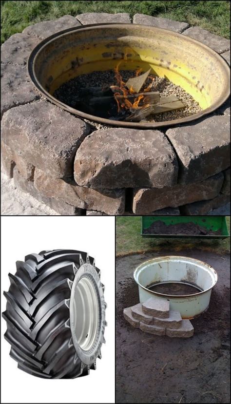 Steel Truck Rim Fire Pit : Sunnydaze Decor 36 In X 36 In Round Heavy ...