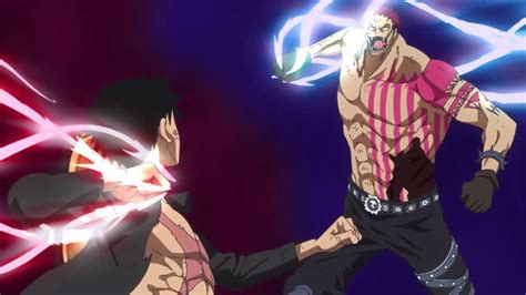 √ダウンロード luffy vs katakuri conqueror haki clash gif 339135