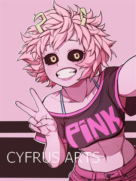 PINK! [fanart] : r/BokuNoHeroAcademia