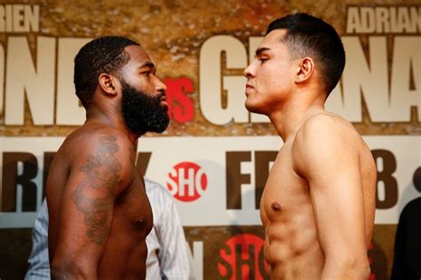 Photos: Adrien Broner vs. Adrian Granados - Official Weigh-In - Boxing News