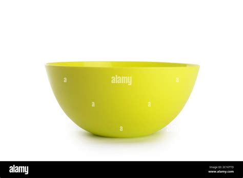 Plastic colorful plates isolated on white Stock Photo - Alamy