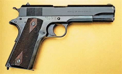 Early commercial Colt 1911 Government Model.