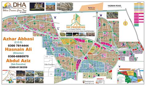 DHA Bahawalpur Map: Interesting Guide Updated Map OF DHA