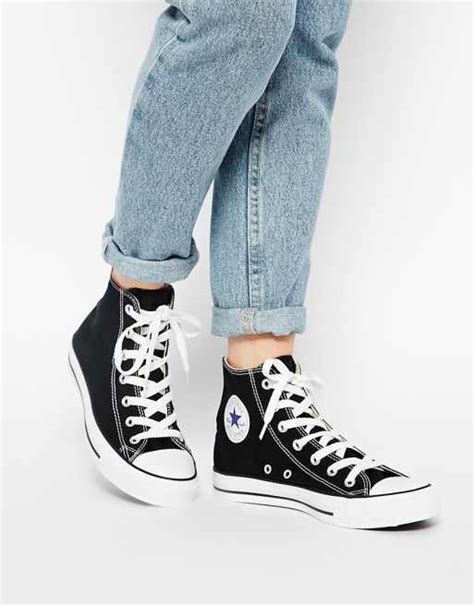 Converse | Converse Chuck Taylor All Star high top black trainers