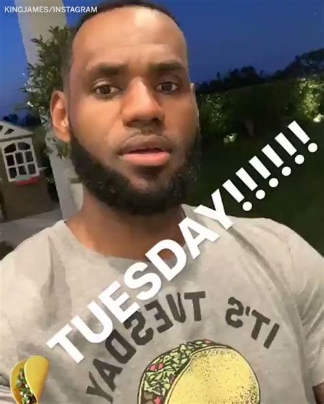 Taco Tuesday Meme Lebron