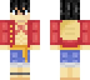 One Piece Luffy | Minecraft Skins