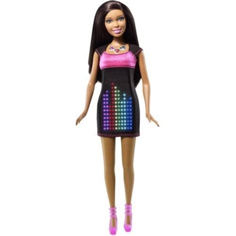 Barbie Nikki Doll with Customizable Design Digital Light-up Dress ...