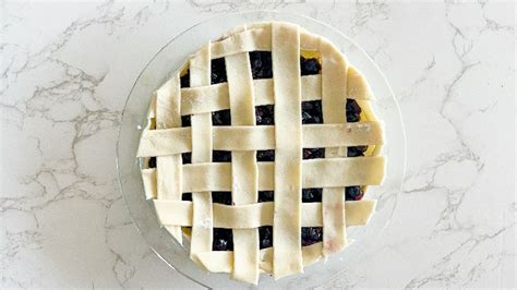 Classic Lattice-Top Blueberry Pie Recipe