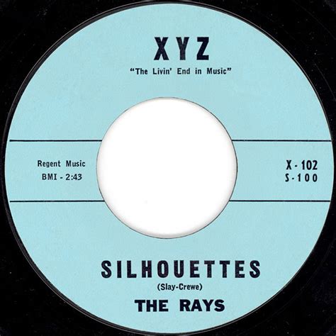 The Rays - Silhouettes (1957, Vinyl) | Discogs