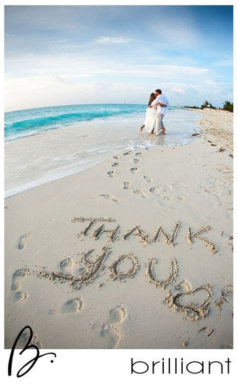 Beach thank you photo cards. For the best officiant for your Outer ...