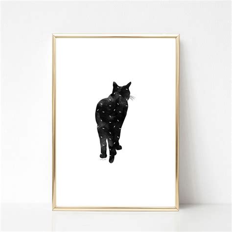 Watercolour Cat Standing | Watercolor cat, Cat stands, Cats