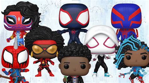 Spider-Man: Across the Spider-Verse Funko Pop Figures Unveiled, Giving ...