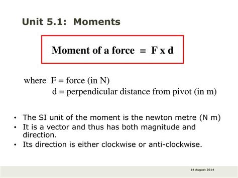 PPT - Unit 5: Turning Effect of Forces PowerPoint Presentation - ID:3222263