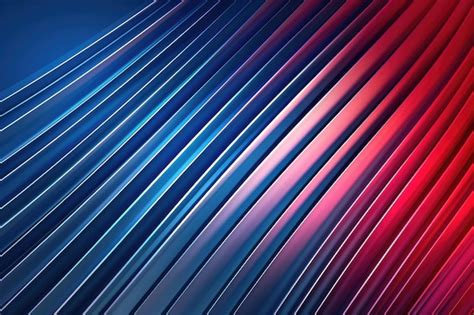 Premium Photo | A blue and red striped background with a shiny metallic texture aiga