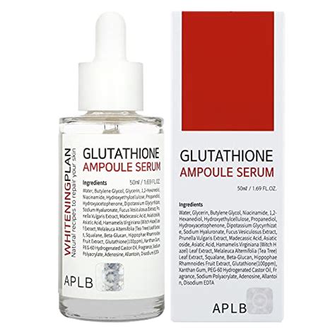 APLB Glutathione Ampoule Serum 1.69 FL.OZ/Korean Skin Care, Balance Skin tone, Improve ...