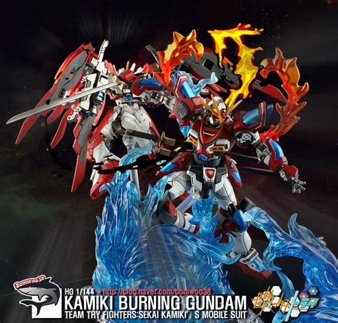 GUNDAM GUY: HGBF 1/144 Kamiki Burning Gundam - Customized Build ...