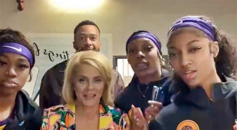 VIDEO: After Angel Reese, Kim Mulkey, and the LSU Tigers posted a corny ...