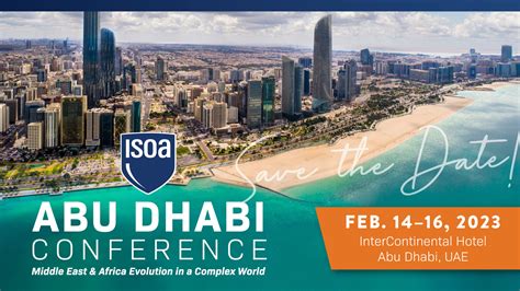 2023 ISOA Abu Dhabi Conference: Middle East & Africa Evolution in a ...