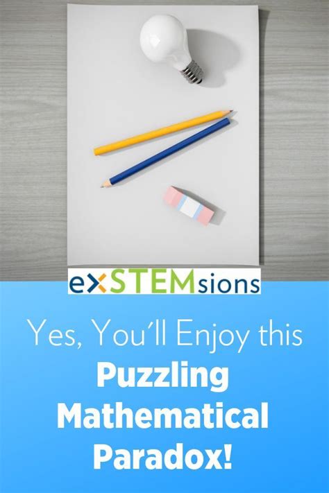 Yes, You'll Enjoy this Puzzling Mathematical Paradox! | Maths puzzles, Problem solving ...