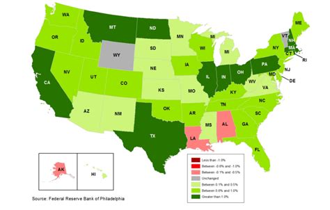 MAP: Some Parts Of The US Economy Are Growing REALLY Fast