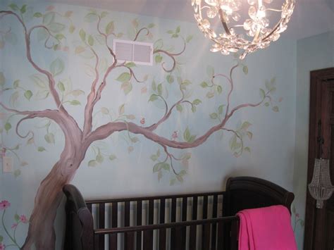 Estimate for Tree Mural Nursery Art Hand Painted Custom