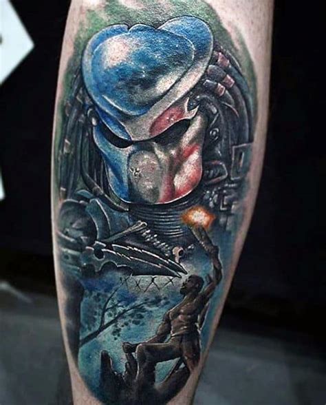 50 Predator Tattoo Designs For Men - Sci-Fi Ink Ideas