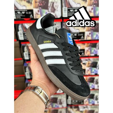 New original Adidas Samba OG Black White Gum & Cloud White Core Black ...