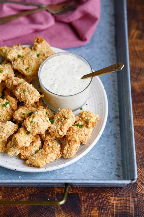 Homemade Chicken Nuggets with Maple Dijon Dipping — Lindsay's Sweets & Eats