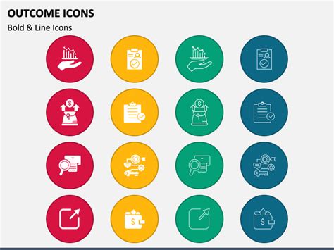 Outcome Icons for PowerPoint and Google Slides - PPT Slides